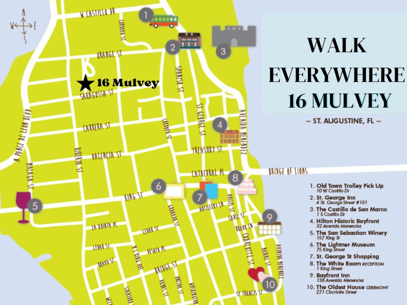 Villa Mulvey #2 เซนต์ออกัสติน ภายนอก รูปภาพ